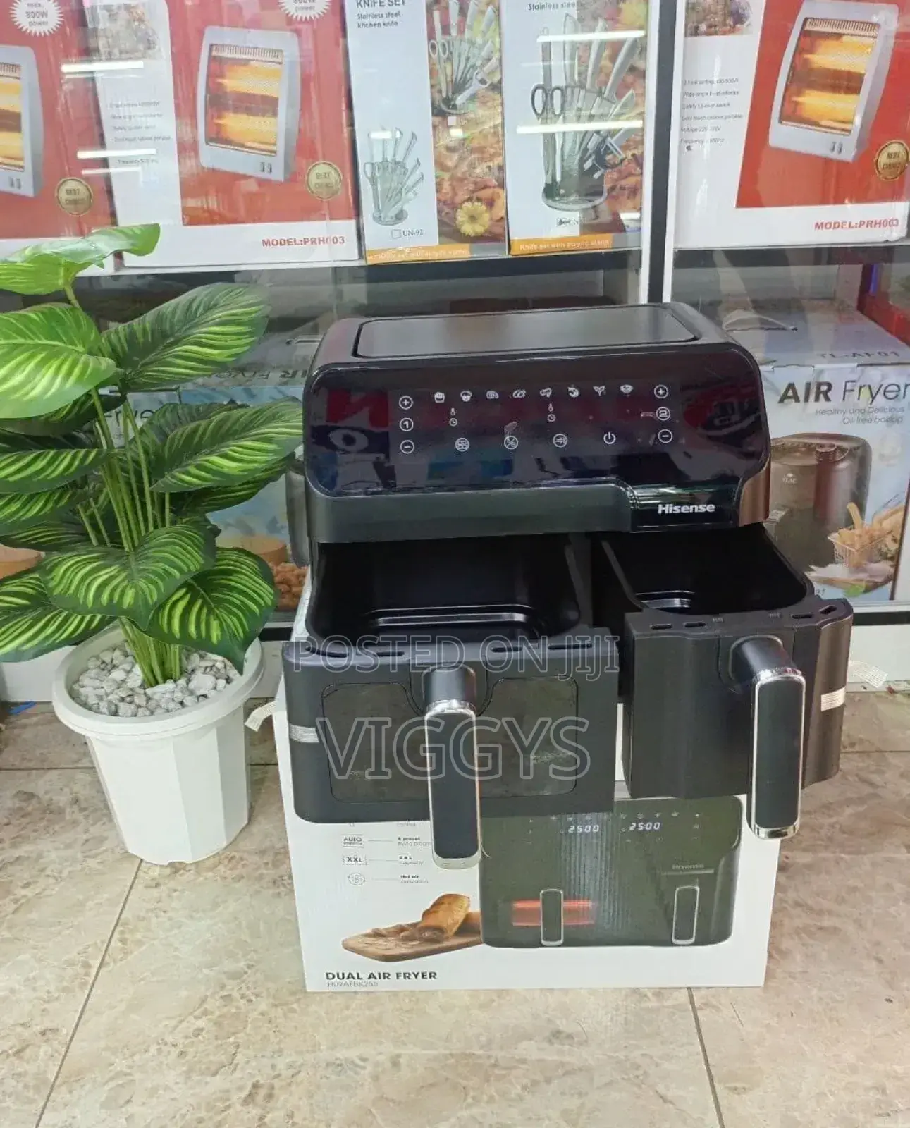 8.6 Litres Hisense Double Baskets Air Fryers