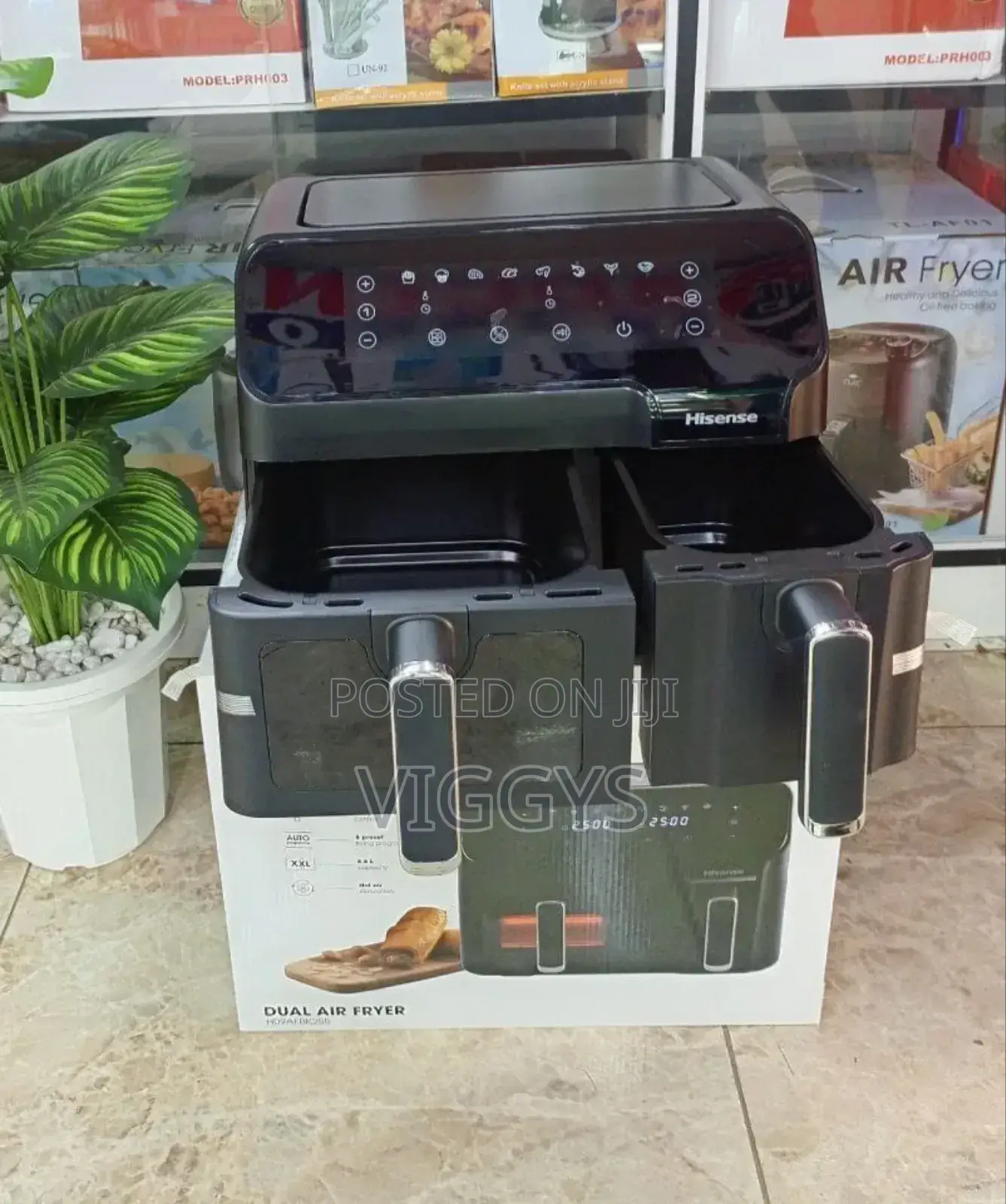 8.6 Litres Hisense Double Baskets Air Fryers At