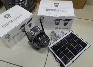 V380 Pro Dual Lens Built in Battery 4g Simcard PTZ Camera