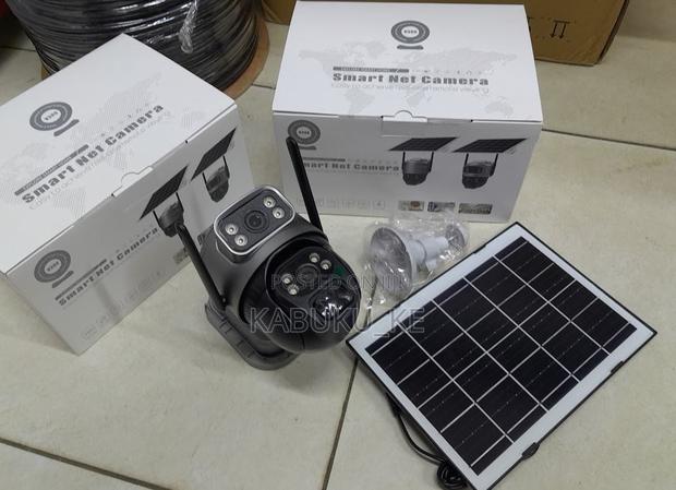V380 Pro Dual Lens Built in Battery 4g Simcard PTZ Camera