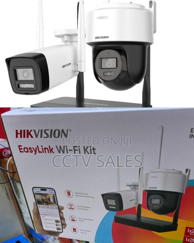 Wireless CCTV Kit Hikvision 2mp