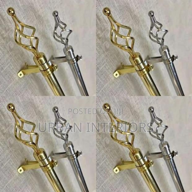 Curtain Rods. Double Bracket Curtain Rods - main view