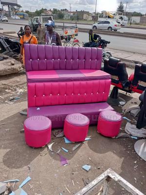 Pedicure Couch Purple - main view