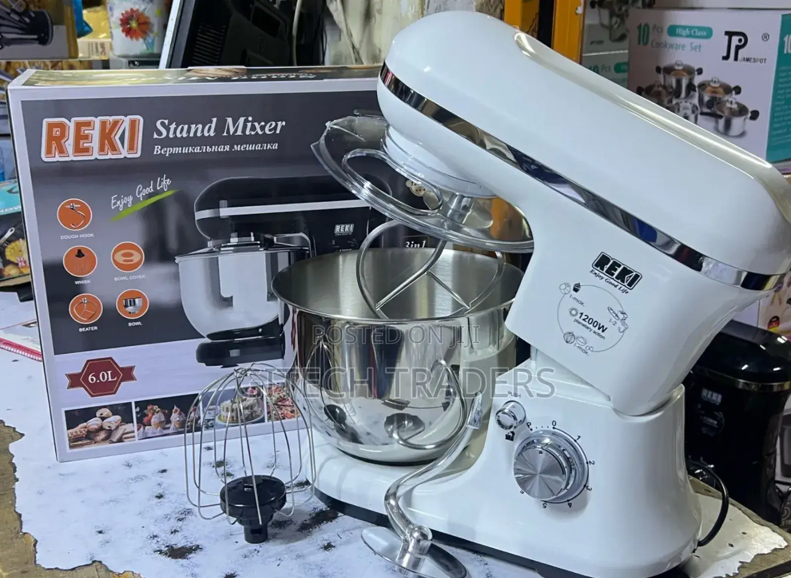 Reki Stand Mixer 6 Litres