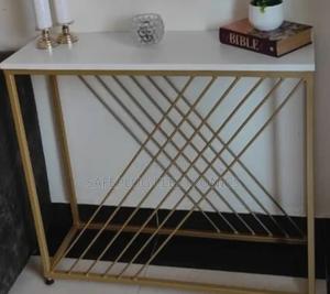 Gamma Console Table 0.9m Now Available - Particle Board - main view