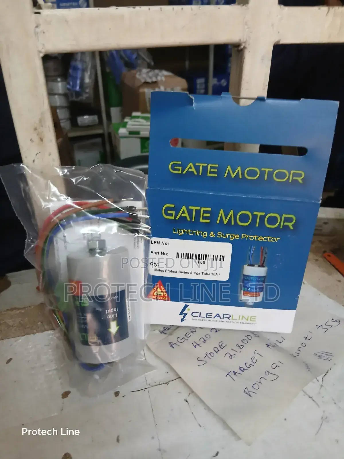 Automatic Gate Motor Lightning Surge Controller