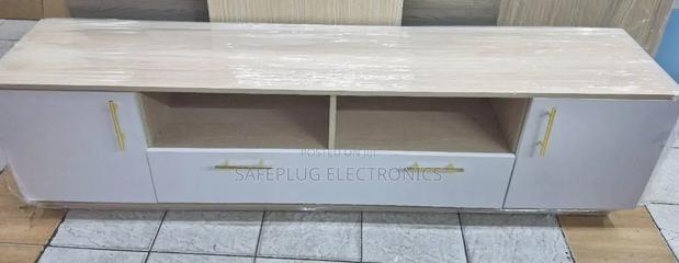 Cairo Modern Tv Stand 6 Feet - White Oak 16mm - main view