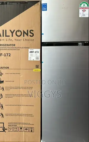Ailyons Double Door Refriherator 172litres .N. Fridge