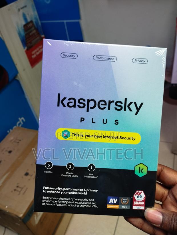 Kaspersky Plus 5 Users - main view