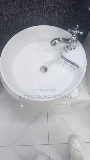 Tabletop White Sink