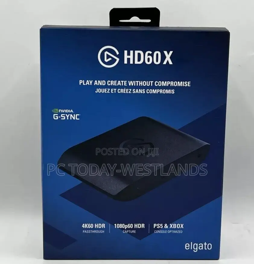 Elgato Hd60 X External Capture Card 1080p60 HDR