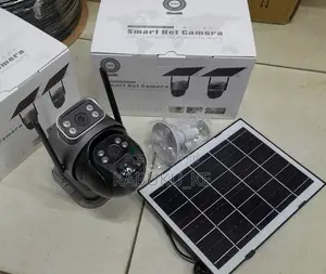 V380 4g Solar Powered Dual Lens Simcard PTZ Camera