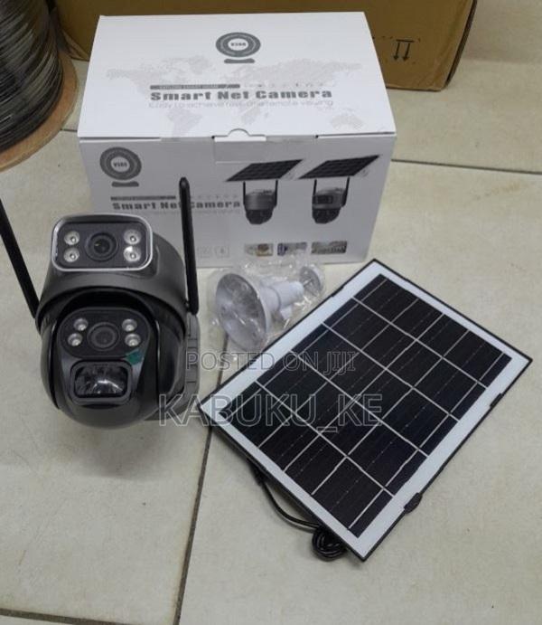 Dual Lens 4g Solar Camera