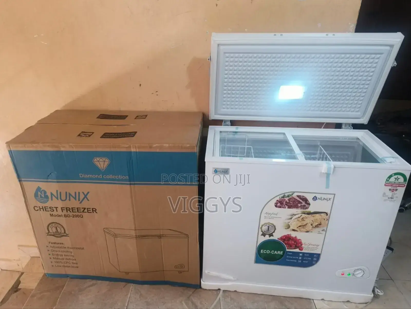 200 Litres Deep Freezer Chest Freezer Nunix