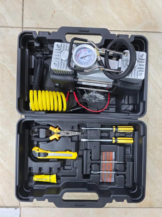 Generic Heavy Duty Air Compressor With Tool Kit - main view
