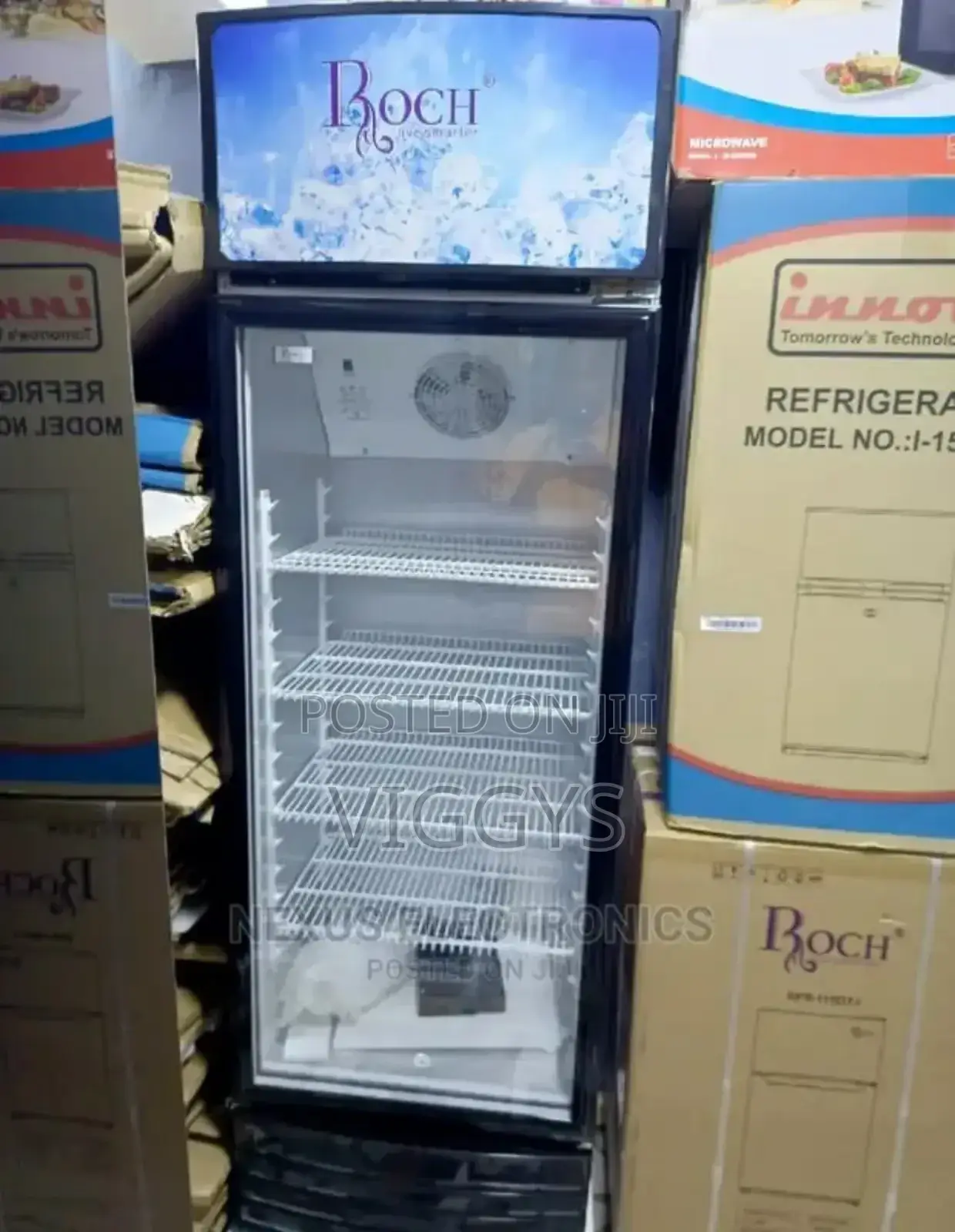Roch 209 Litres Showcase Chiller RSF-260 Refrigerator .
