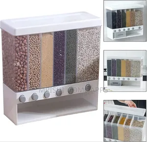 6 Compartments Cereal Dispenser