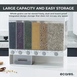 6 Compartments Cereal Dispenser