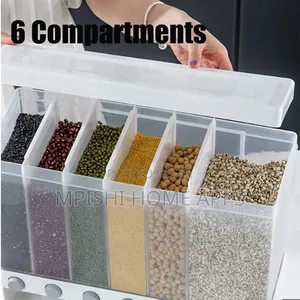 6 Compartments Cereal Dispenser