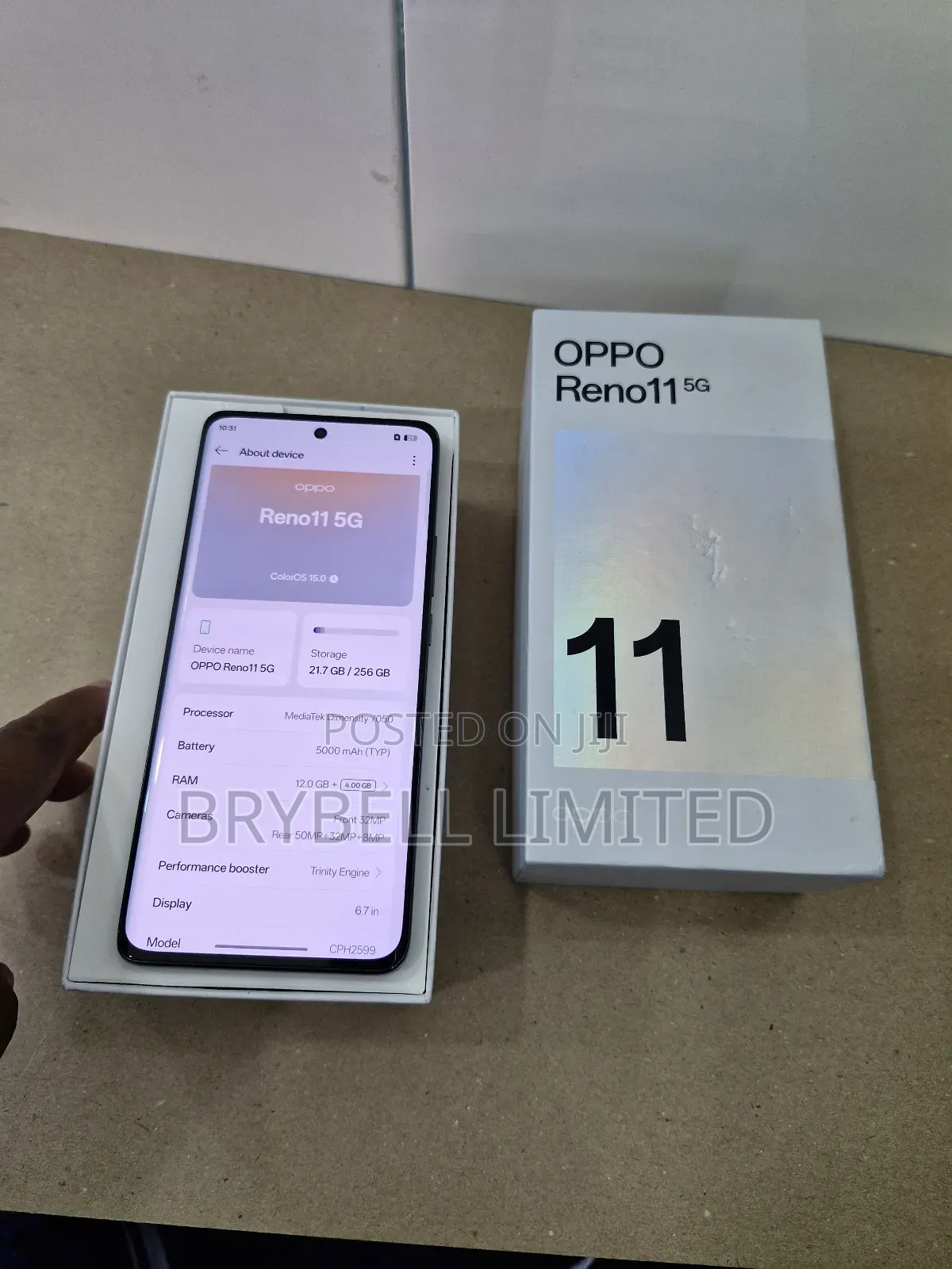 Oppo Reno11 5G 256 GB Gray