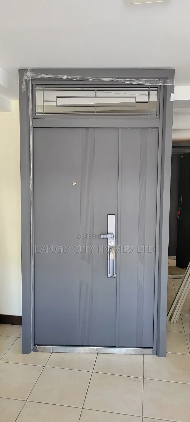 Steel Door With Vent- Double