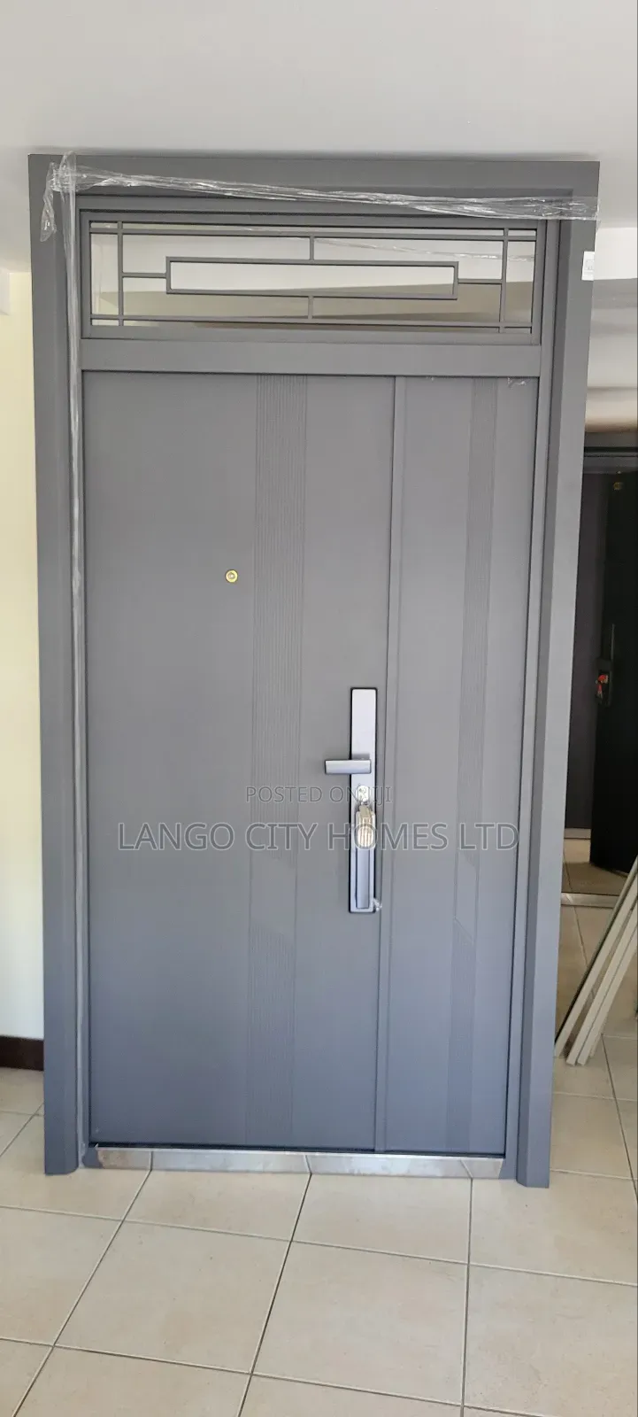 Steel Door With Vent- Double
