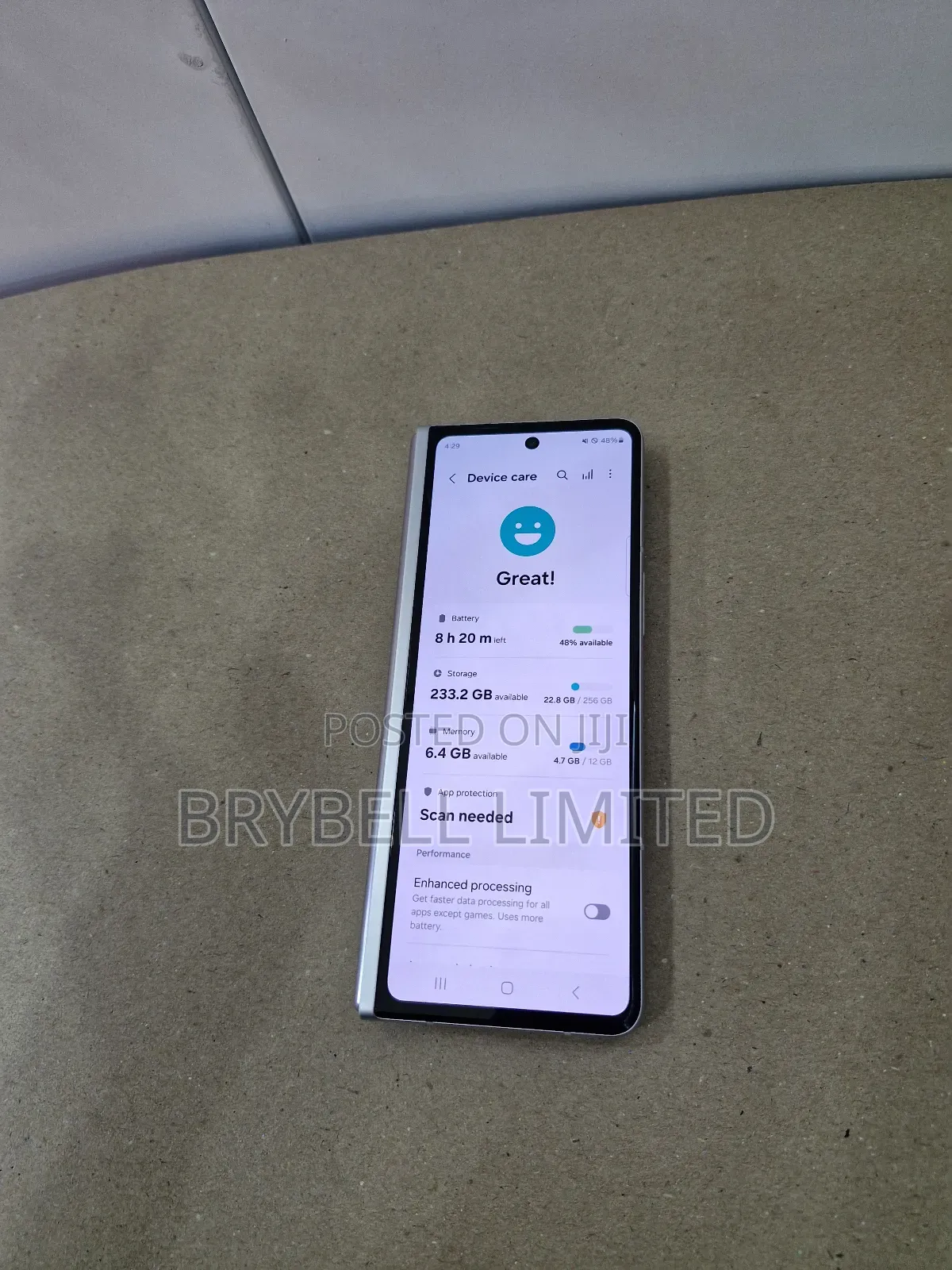Samsung Galaxy Z Fold3 5G 256 GB Gold