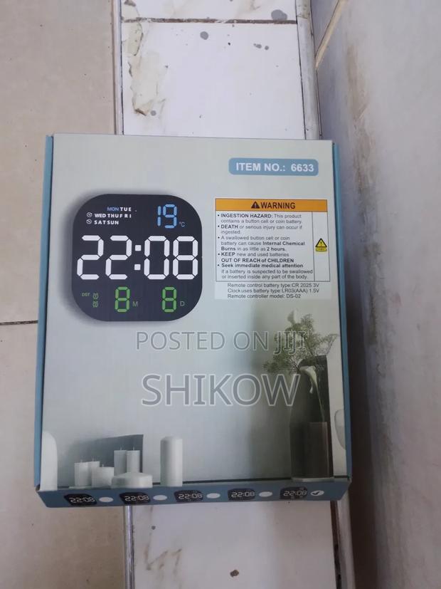 Digital of Wall Clock
