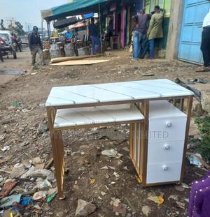 Manicure Table With Side Drawers - main view