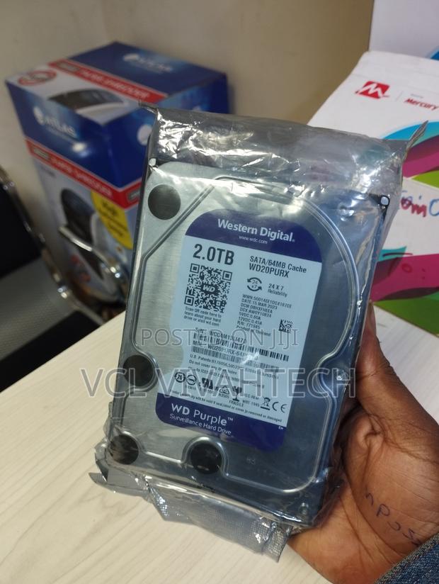 Wd Purple 2tb Surveillance Internal Hard Disk Drive - main view