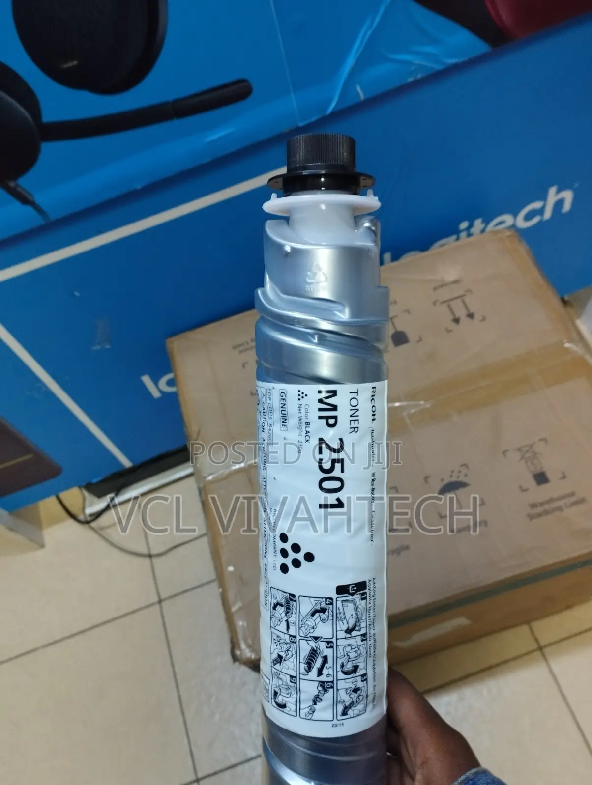 Ricoh Genuine Mp-2501 Black Laser Toner