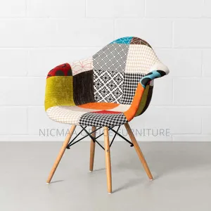 Fabric Patchwork Eames Chair