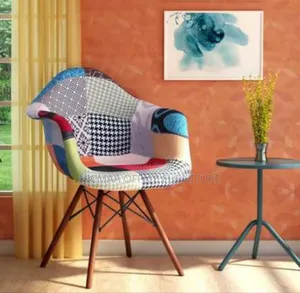 Fabric Patchwork Eames Chair