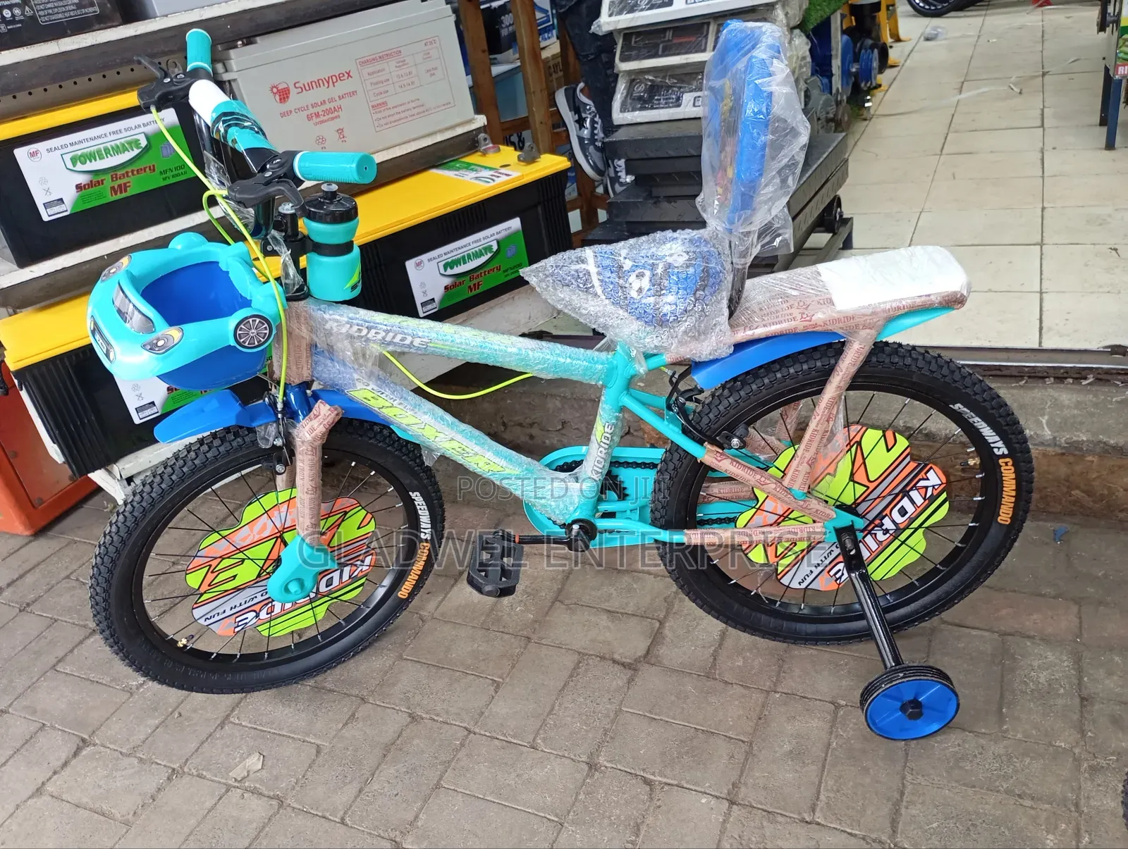 Approved Size 20 Bicycle With Strong Training Wheels