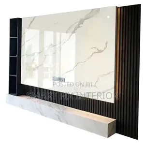 Tv Stand/Fluted Panels/Home Renovation and Decor