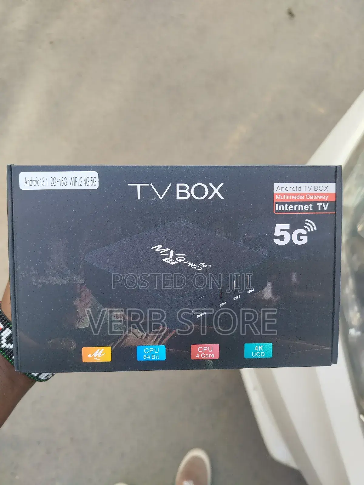 MXQ Smart Tv Box 2gb Ram 16 Gb Rom