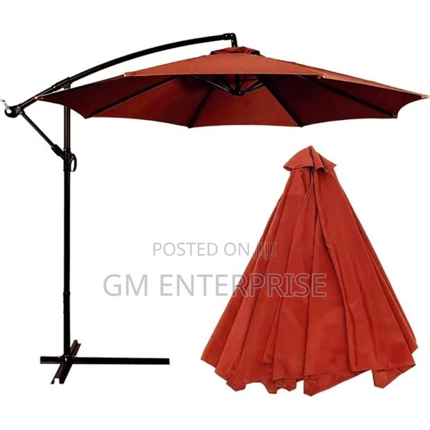 Parasol Replaceable Cloth Garden Umbrella