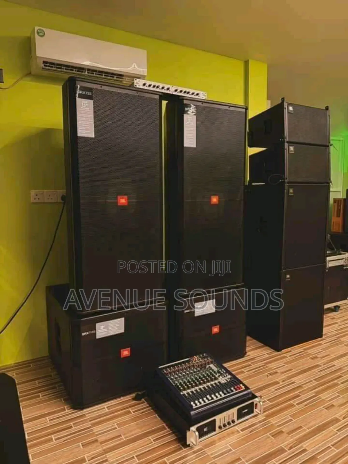Mega Outdoor/Indoor Loudspeakers Compelete System
