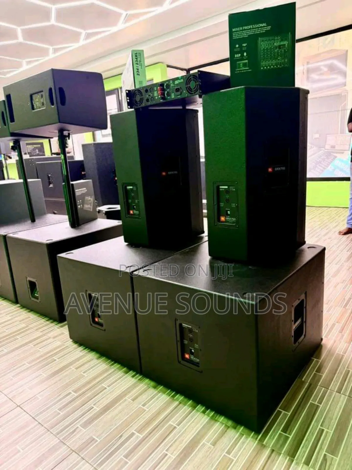 Complete Public Address Loudspeaker System 4000w