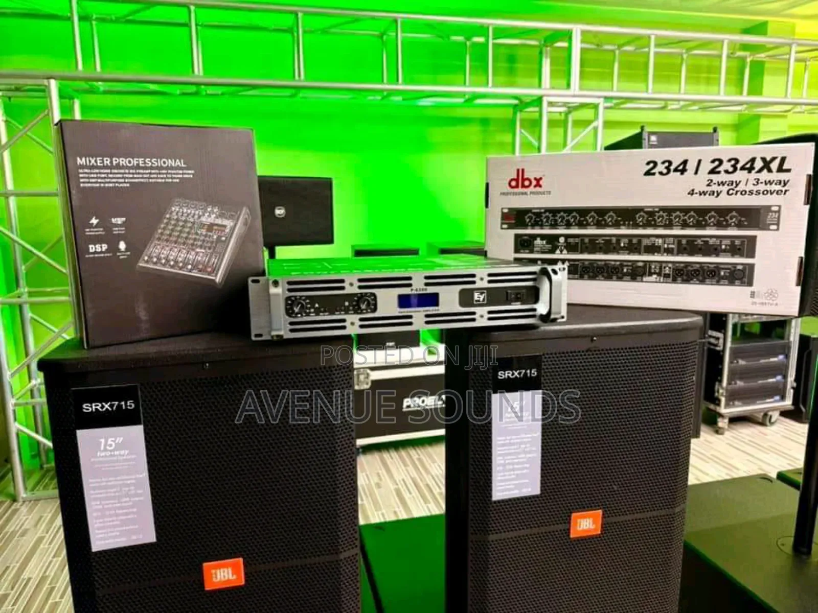 Complete Public Address Loudspeaker System 4000w