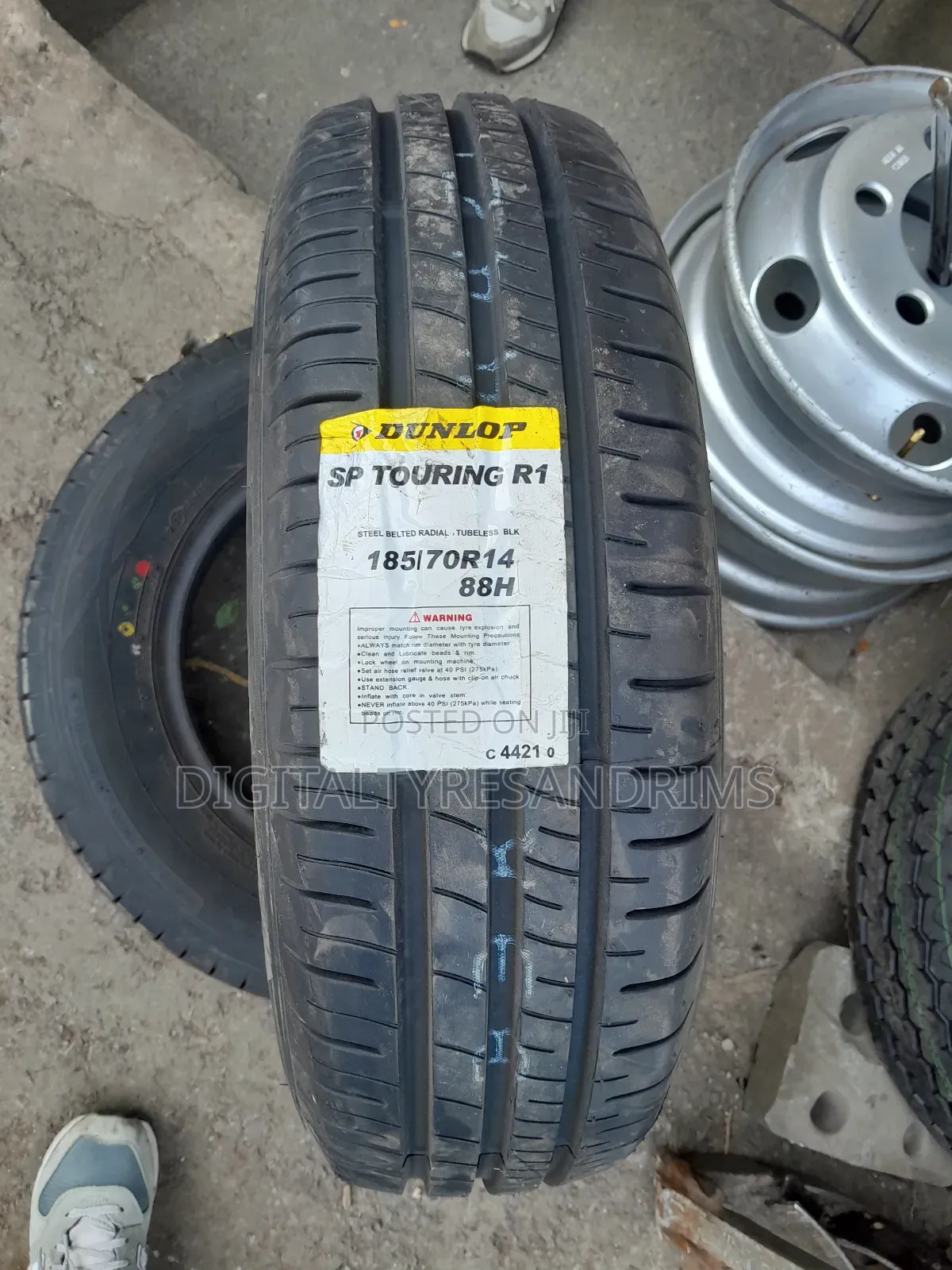 185/70r14 Dunlop Tyres Brand New