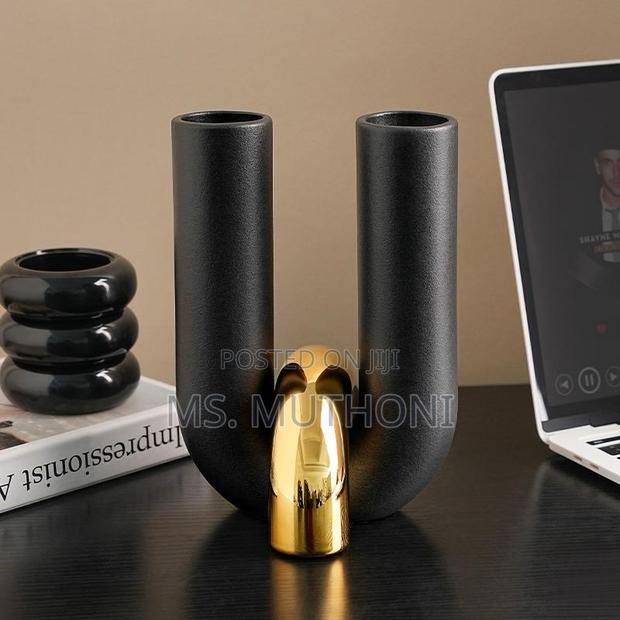 Creative U Shape Ceramic Decor Piece