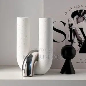 Creative U Shape Ceramic Decor Piece