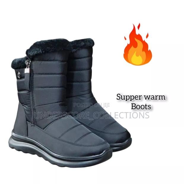 Warm Ankle Winter Boots For Ladies - thumbnail 2