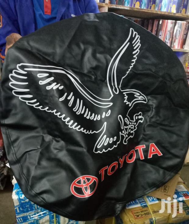 15 And 16" Toyota With Bird Print Spare Wheel.Covers