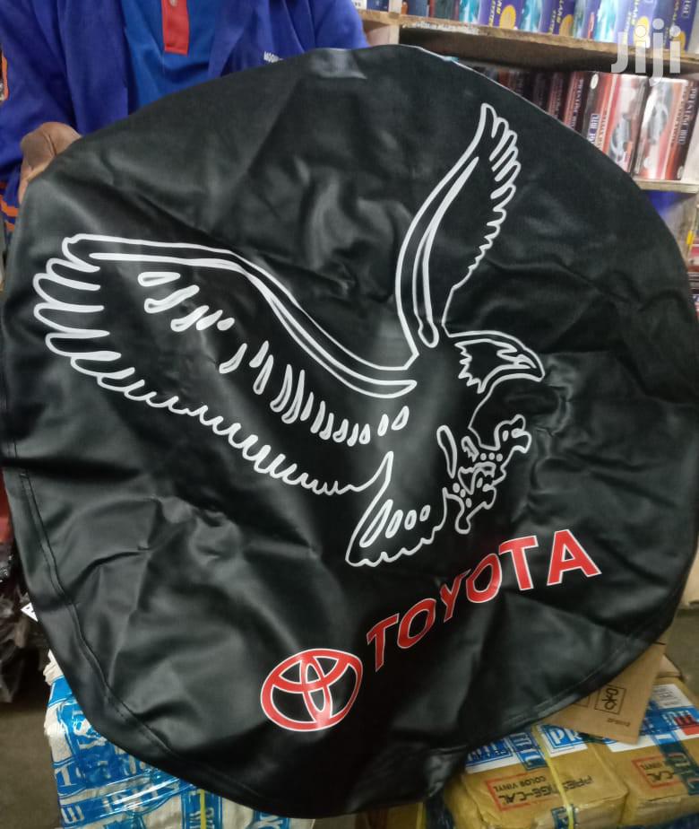 15 And 16" Toyota With Bird Print Spare Wheel.Covers