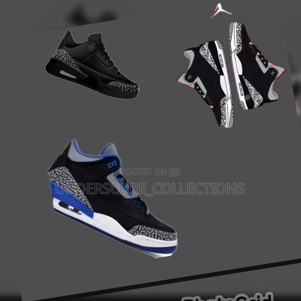 Blue/Grey Unisex Jordan Shoes - main view