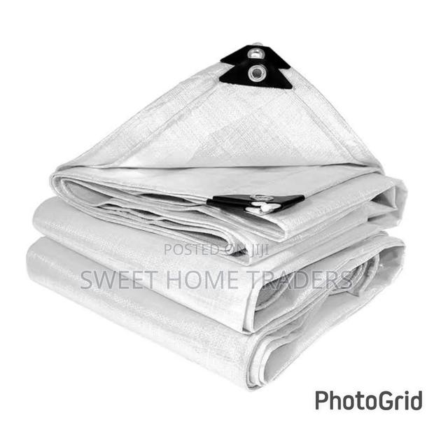 Tarpaulin Canvas Cream White *4x6m-