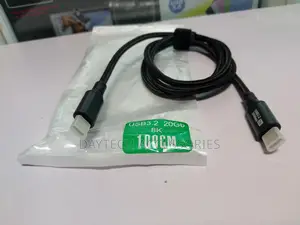 20gbps Usb 3.2 Type-C Male to Type-C Male Braided Cable 1.5m