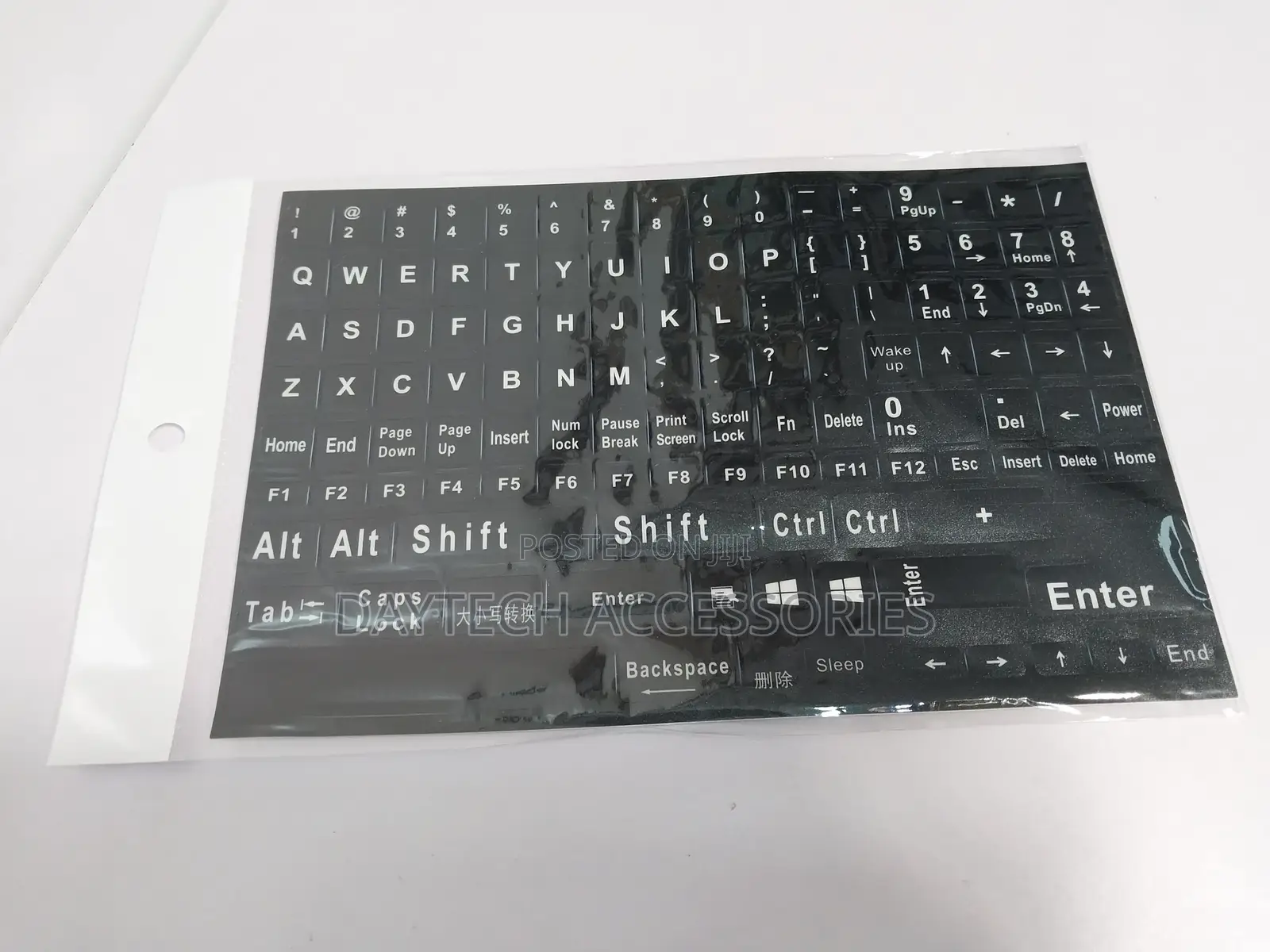 English Full 120 Keys Matte Standard Keyboard Stickers